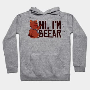 Bear Bär Shirt Hoodie